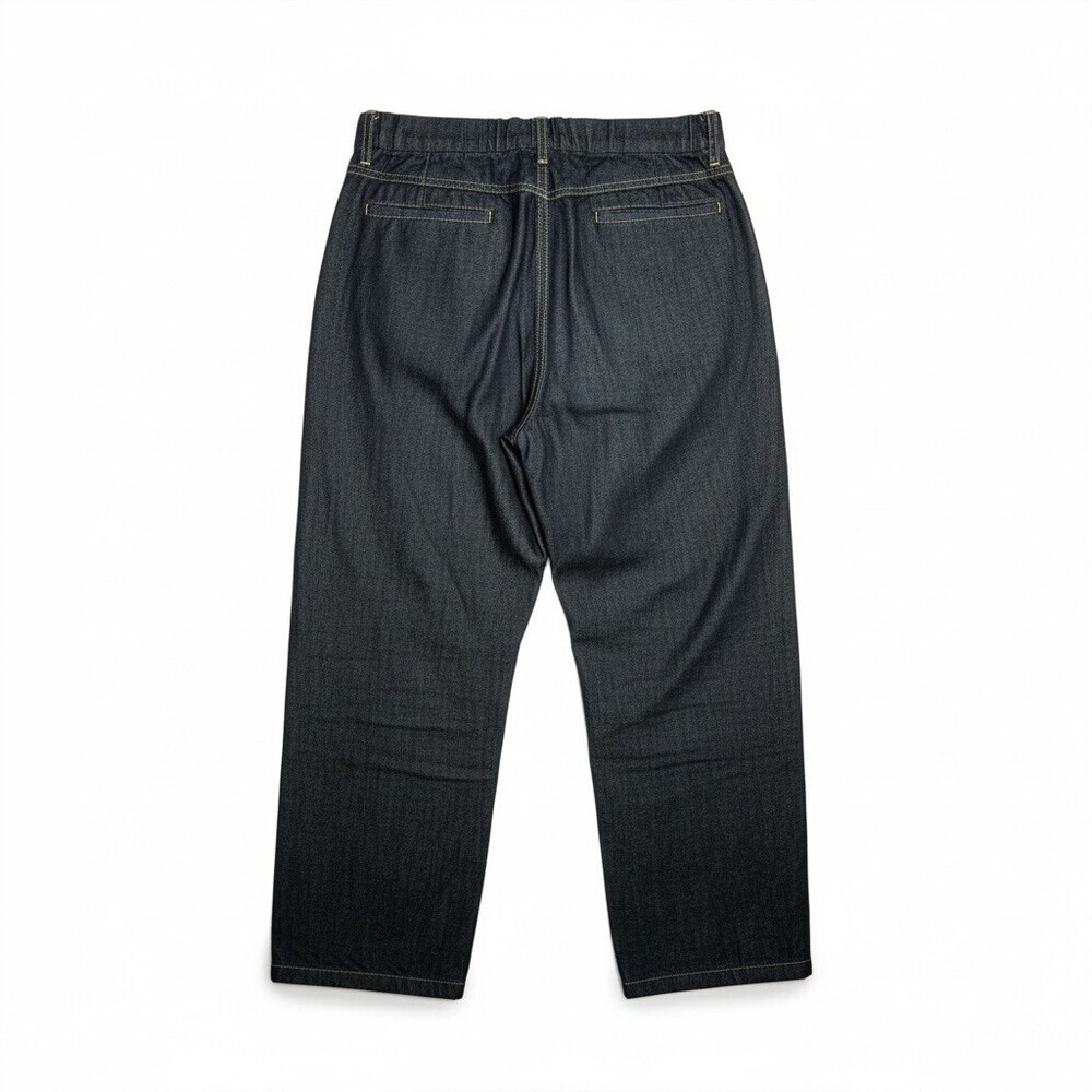 Everlane Women's The Crafter Jean Wide Leg Dark Indigo Denim Size 25R - Picture 4 of 10